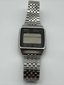 VINTAGE 1970 Quarzo Seiko LCD Modulo Moonraker M354-5000 Solo BOND - Picture 1 of 4