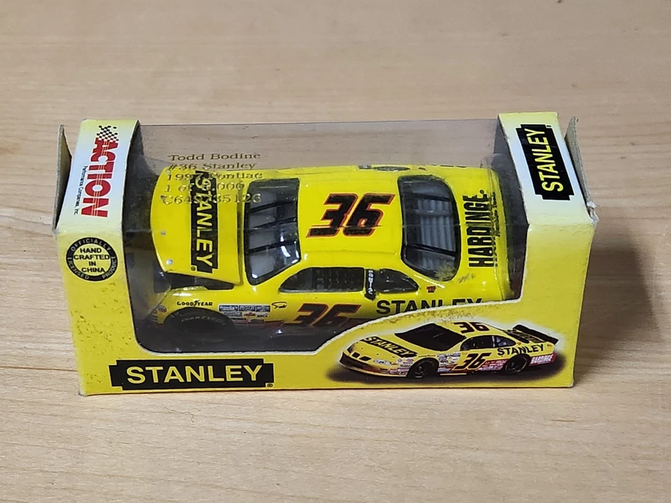 Todd Bodine Stanley 1997 #36 acción NASCAR diecast 1/64 Foto 1 de 1