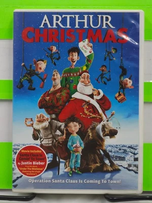 ARTHUR CHRISTMAS ANIMATION JAMES MCAVOY HUGH LAURIE BILL NIGHY DVD - Image 1 of 3