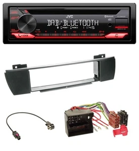 JVC CD DAB USB Bluetooth MP3 Autoradio für BMW X3 (bis 2007) - Bild 1 von 8