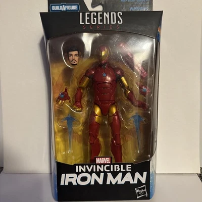 MARVEL LEGENDS SERIES INVENCIBLE IRON MAN 6” FIGURA DE ACCIÓN OKOYE WAVE [M5] Foto 1 de 4
