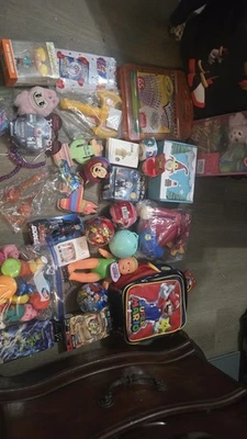 chrismas lot Mario,Heman,Pokemon,labubu,lego,hey Arnold,ducks ,dragon Ball - Image 1 of 4