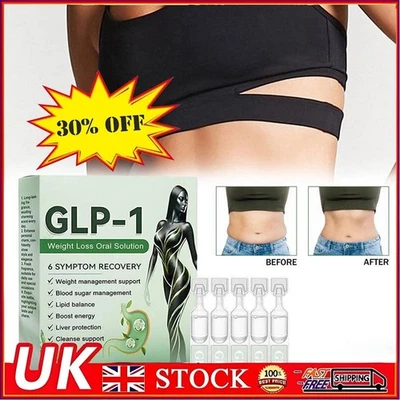 New listing1-5X Weight Loss Oral Solution - 6 Symptom Recovery Slimming Drops UK~