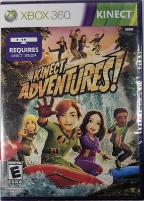 Kinect Adventures Microsoft  Xbox 360 New Sealed - Image 1 of 4