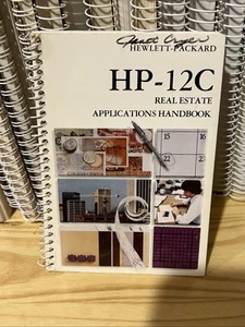 HP-12C Real Estate Applications Handbook , Good Condition, Sep 1982 - Picture 1 of 3