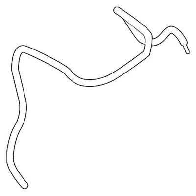 For Ram 3500 2013-2018 Ram 68213433AA Front Windshield Washer Hose Foto 1 de 2