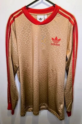 Adidas Originals David Beckham OG Jersey Mens  Medium In Gold/Red BNWT - Image 1 of 4