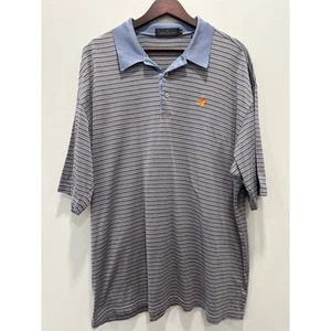 Bugatchi Uomo Striped Polo Shirt Short Sleeve Casual XXL - Picture 1 of 12