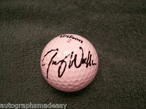 JIMMY WALKER PGA GOLF SIGNED GOLF BALL W/COA - Picture 1 of 1