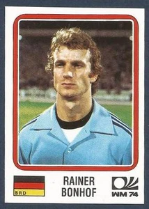 PANINI WORLD CUP STORY #064-MUNICH 74-ALEMANIA-BRD-ALEMANIA-RAINER BONHOF - Imagen 1 de 1