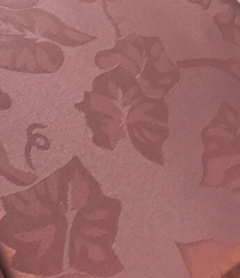 Ivy Leaf Damask Tablecloths & Napkins TRADITIONAL Christmas Party MAUVE PURPLE - Image 1 of 3