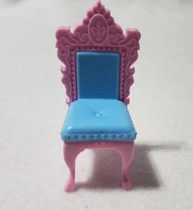 Polly Pocket Disney Principessa Rosa Sedia + Tavolo - Foto 1 di 5