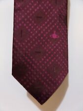 Authentic Vivienne Westwood TIE ,New Collection 100% ORYGINAL MADE IN ITALY NEW 