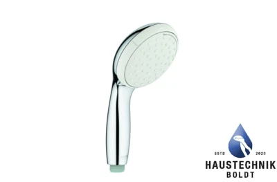 Cabezal de ducha portátil Grohe Tempesta 100, 2 patrones de pulverización lluvia U. Jet, nuevo en caja Foto 1 de 4