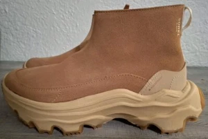 Sorel Women's Kinetic Breakthru Acadia Waterproof Boot Suede Brown Size 8 - Picture 1 of 7