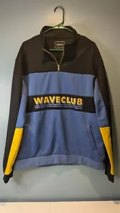 Pink Dolphin Blue Wave Club 1/4 Zip Up Jacket Graphic Men’s XL - Picture 1 of 3