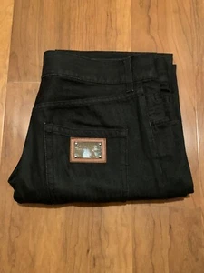 Pantalones de mezclilla para hombre Dolce Gabbana talla EE. UU. 35” Euro 50 "CLÁSICOS" "Hechos en Italia" logotipo de metal - Imagen 1 de 20