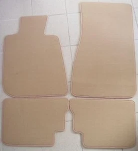 Fussmatten für Bmw E24 Serie 6 Autoteppiche beige - Bild 1 von 1