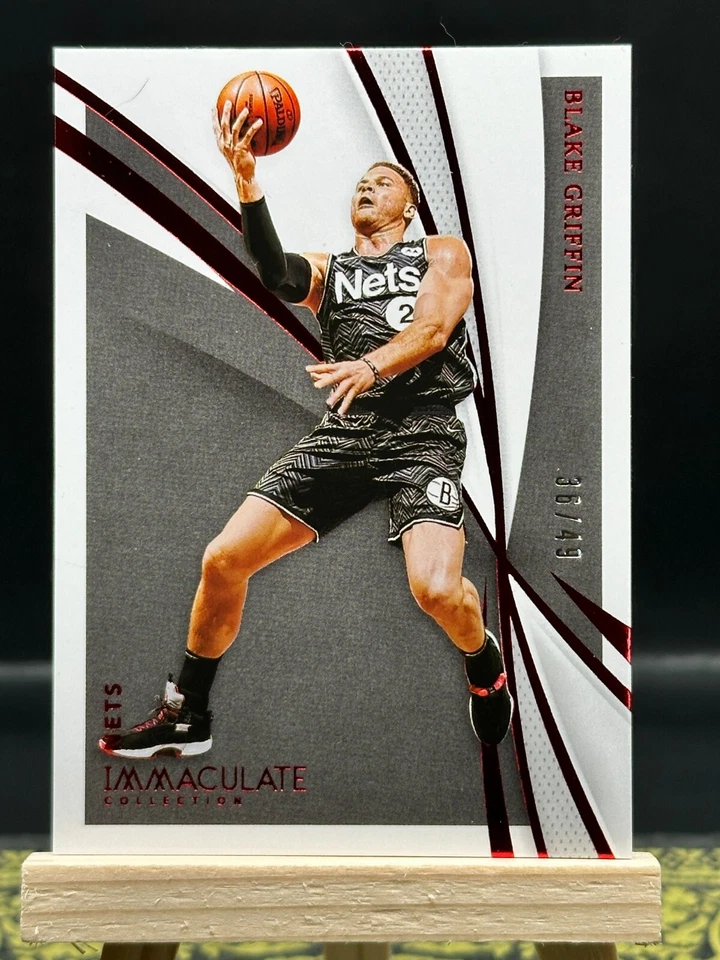 2020-21 Immaculate - Blake Griffin - Red Foil 36/49 - 10 - Image 1 of 2