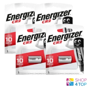4 ENERGIZER CR2 LITHIUM BATTERY 3V ELCR2 CR17355 1CR2 DLCR2 1BL EXP 2033 NEW - Picture 1 of 1