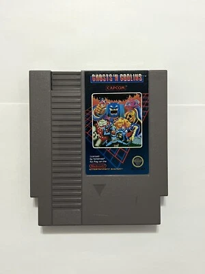 Ghosts 'n Goblins (Nintendo NES, 1986)  5 Screw Tested Authentic Cartridge Only - Image 1 of 4