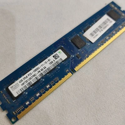 SK HYNIX 4GB 2RX8 PC3-12800U HMT351U6CFR8C-PB - Image 1 of 2