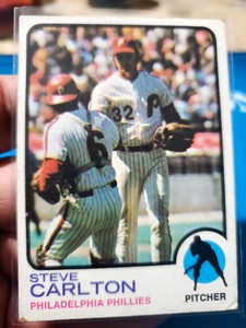 1973 Topps #300 Steve Carlton Philadelphia Phillies Nice Ex to VG! FREE SHIP🔥⚾️