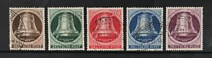 Berlin Deutschland Scott # 9N70-9N74 sehr schön gebraucht Glocken Briefmarken Kat 138 $ - Bild 1 von 2