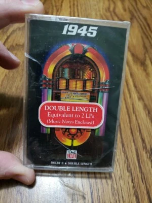 Your Hit Parade 1945 TimeLife Double Length Cassette Hype Sticker Cracks In Case - Image 1 of 4
