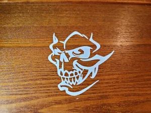 Evil Skull Sticker Scary Skeleton Decal Car Truck Window Vinyl Turbo 3.0 - Picture 1 of 5