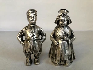 Antico Germania 800 Argento Argento 800 Shaker Figurali Sale & Carta - Foto 1 di 12
