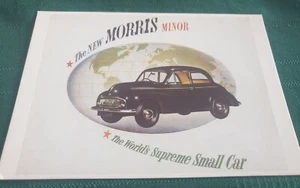 Postal Morris Minor Low Lite 1949 reproducción - Imagen 1 de 2
