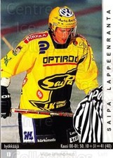 2001-02 Finnish Cardset #329 Ville Immonen
