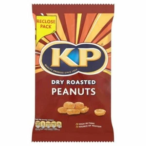 Kp Dry Roasted Peanuts 270g (Pack of 4) - Picture 1 of 1