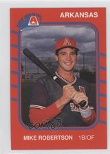1989 Grand Slam Arkansas Travelers Mike Robertson #21