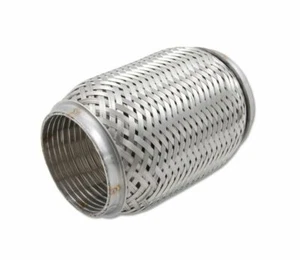 Auspuff Flexrohr - 70 mm x 70 mm - mit Verriegelungsschlauch / Flexi Kupplungsgelenk - Bild 1 von 1