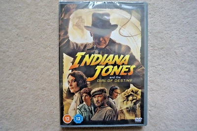 INDIANA JONES AND THE DIAL OF DESTINY      BRAND NEW SEALED GENUINE UK DVD - Image 1 of 2