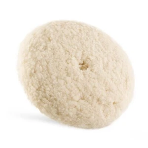 7" Wool Buffing Pad  Double Side 100% Natural Wool Pad 5/8-11 Polishing Pads 7" - Picture 1 of 5