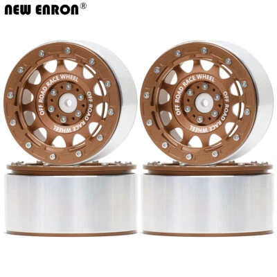 Aluminum 2.6" Beadlock Wheel Rim For RC 1/10 1/7 1/8 MK07 Axial 4082 H8H CROSS - Image 1 of 4