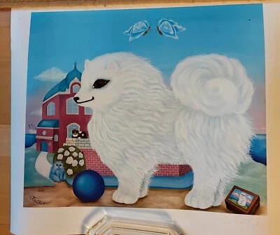 Kathia Berger ,Offsetdruck, ungerahmt,Handsigniert  - Bild 1 von 2