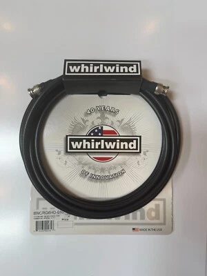 NUEVO Cable Whirlwind BNCRG6HD 10' HD/SDI - ¡Envío Gratis! Foto 1 de 4