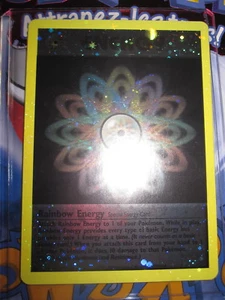 POKEMON (◕‿◕✿) RAINBOW ENERGY REVERSE HOLOFOIL MINT (SEE PICS) ENGLISH 1999-2000 - Picture 1 of 3