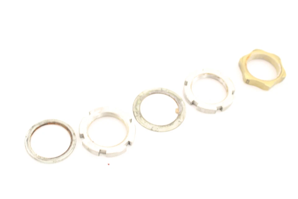 2006 Suzuki Gsxr750 Oem Front Forks Clamp Lower Triple Tree Stem NUT SET  - Image 1 of 4