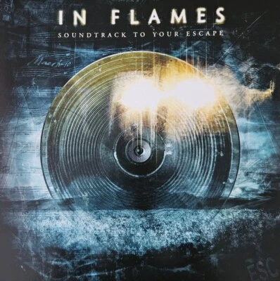 IN FLAMES " SOUNDTRACK TO YOUR ESCAPE " SEALED EURO LP *** YELLOW VINYL *** - Image 1 of 4