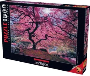 NEW Anatolian Jigsaw Puzzle 1000 Pieces P1037 Pink Tree - Imagen 1 de 2