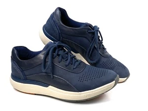 Clarks Damen-Sneaker blau Wildleder unstrukturiert Wavewalk Größe 5 - Bild 1 von 12