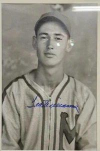 Ted Williams Signed Minneapolis Millers Rookie 16x20 Photo Beckett LOA BP39268 - Picture 1 of 3