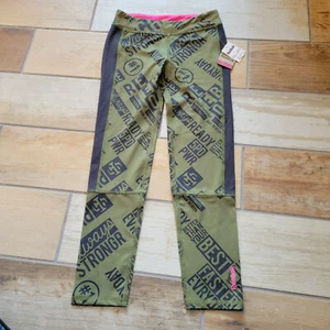 NWT Reebok Girl's Alway's Strong  Legging's Sz. L  New Green  - Picture 1 of 3