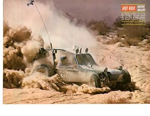 1970 MESSRS,WESTON & BRISCOE / DUNE BUGGY RACING ~ MAGAZINE PICTURE / PHOTO - Imagen 1 de 1