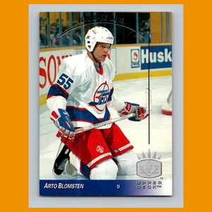 Tarjeta de hockey Arto Blomsten #174 1993-94 Upper Deck SP Inserts Winnipeg Jets NHL - Imagen 1 de 3